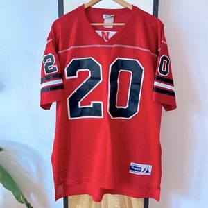 Vintage 90s Nebraska Cornhuskers Huskers Majestic football 🏈 jersey NCAA